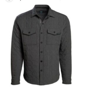 Vortex Boundary‎ Zone ShirtJacket Mens M Gray